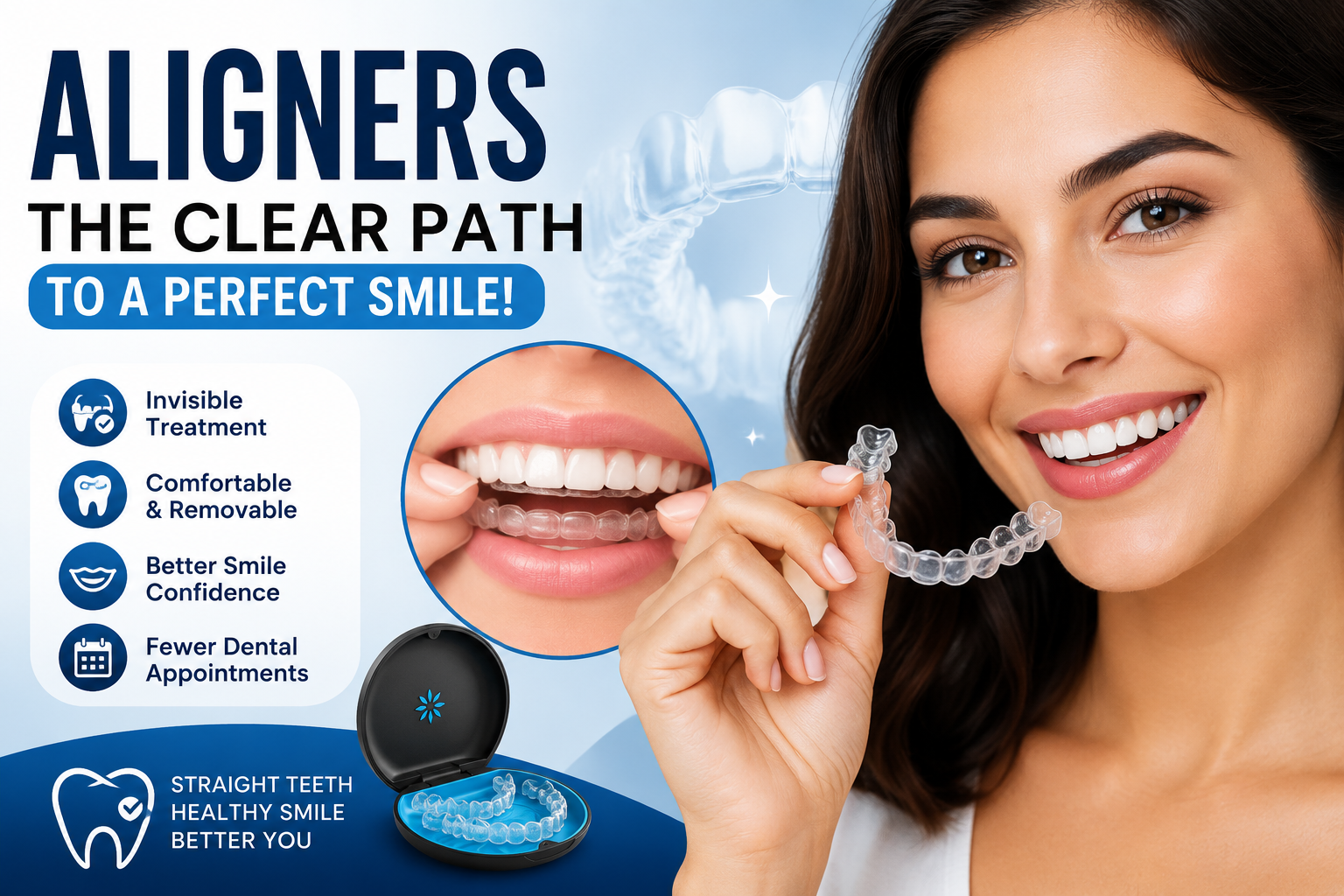 Dental Aligners :“Align your teeth. Elevate your smile.”