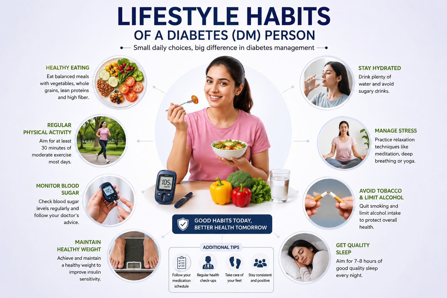 Diabetes Mellitus: "Manage diabetes, don't let diabetes manage you". image 1