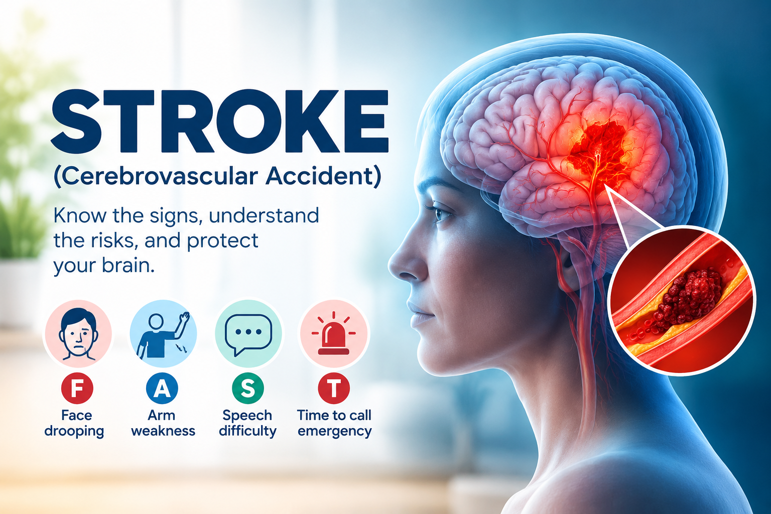 Stroke (Cerebrovascular Accident - CVA)
